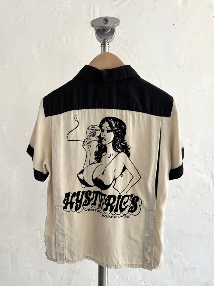 Hysteric Glamour 히스테릭글래머 투톤 볼링 셔츠 11
