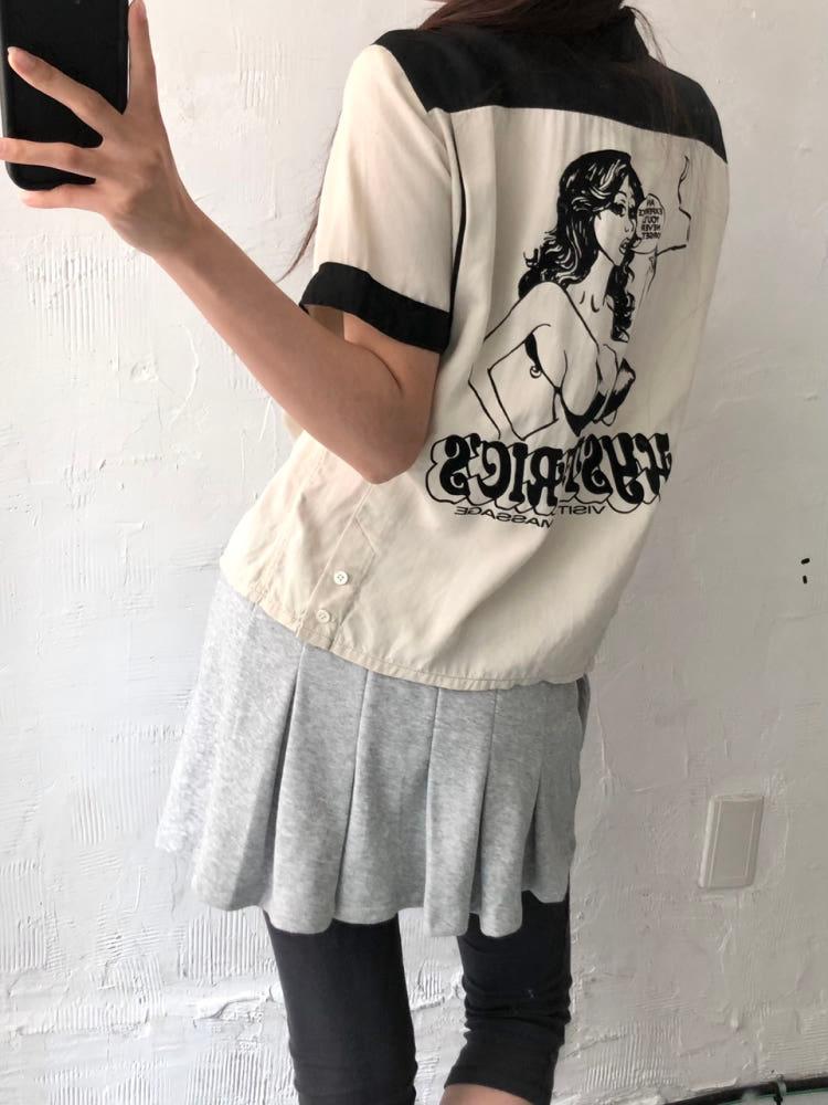 Hysteric Glamour 히스테릭글래머 투톤 볼링 셔츠 5