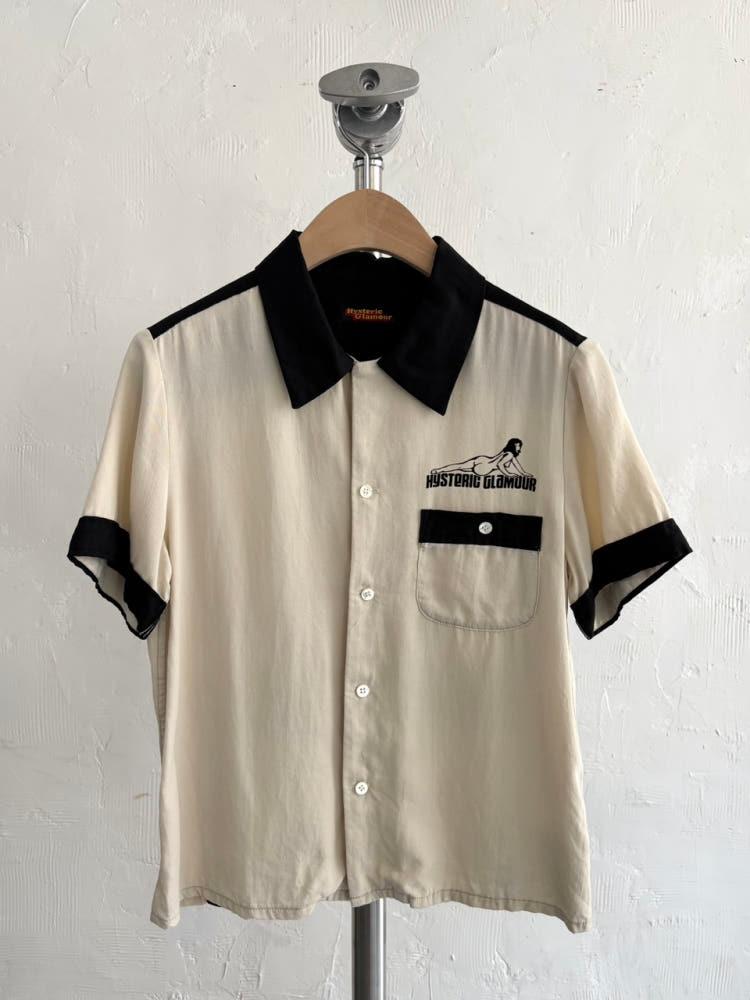 Hysteric Glamour 히스테릭글래머 투톤 볼링 셔츠 8
