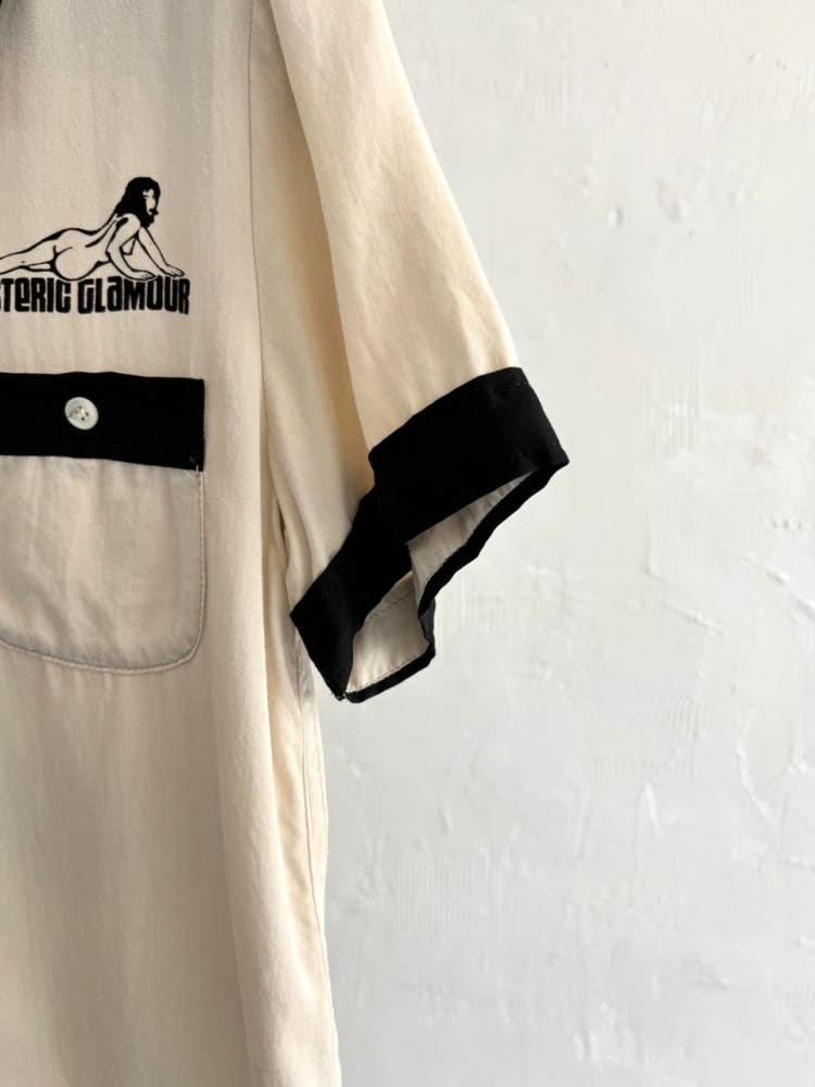 Hysteric Glamour 히스테릭글래머 투톤 볼링 셔츠 10