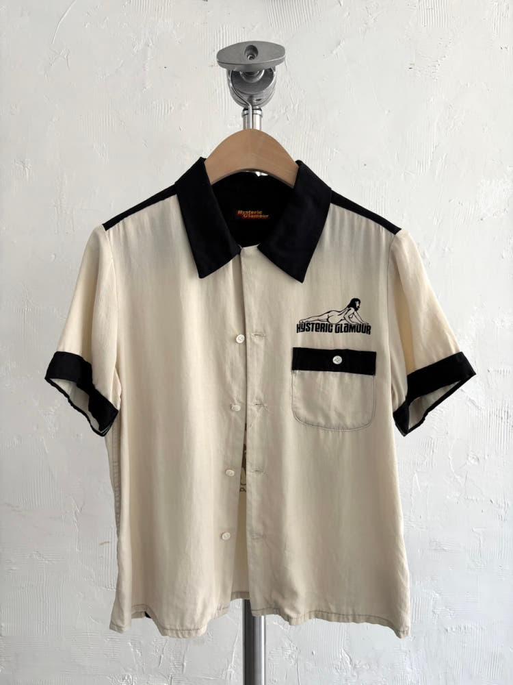 Hysteric Glamour 히스테릭글래머 투톤 볼링 셔츠 7