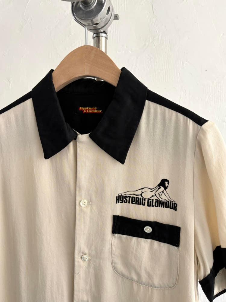 Hysteric Glamour 히스테릭글래머 투톤 볼링 셔츠 9