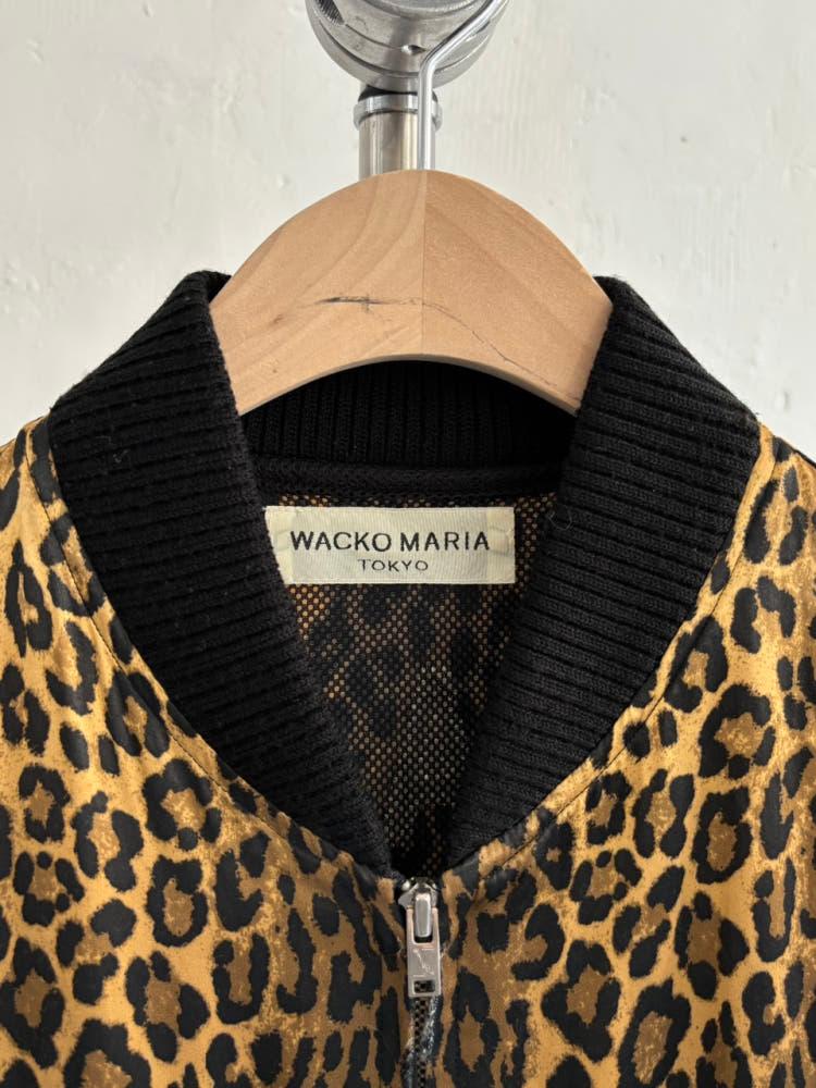 WACKO MARIA 와코마리아 레오파드 백프린팅 레이온 자켓 7