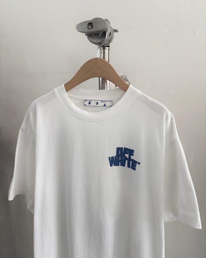 Off-White 오프화이트 화이트 핸드 애로우 티셔츠 4
