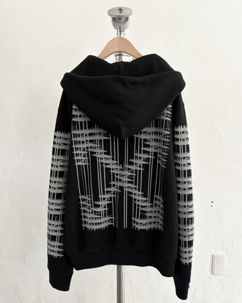 Off-White 오프화이트 블랙 인더스트리얼 후드 집업 11