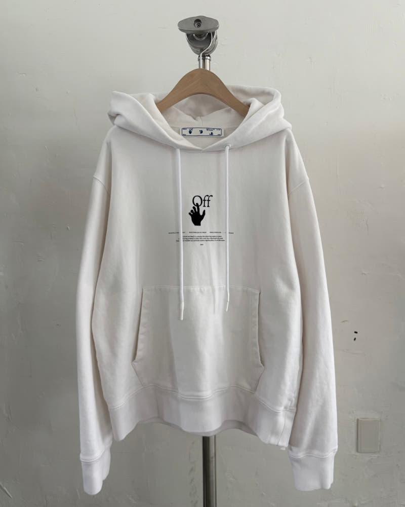 Off-White 오프화이트 화이트 버블 그래피티 후드티 5