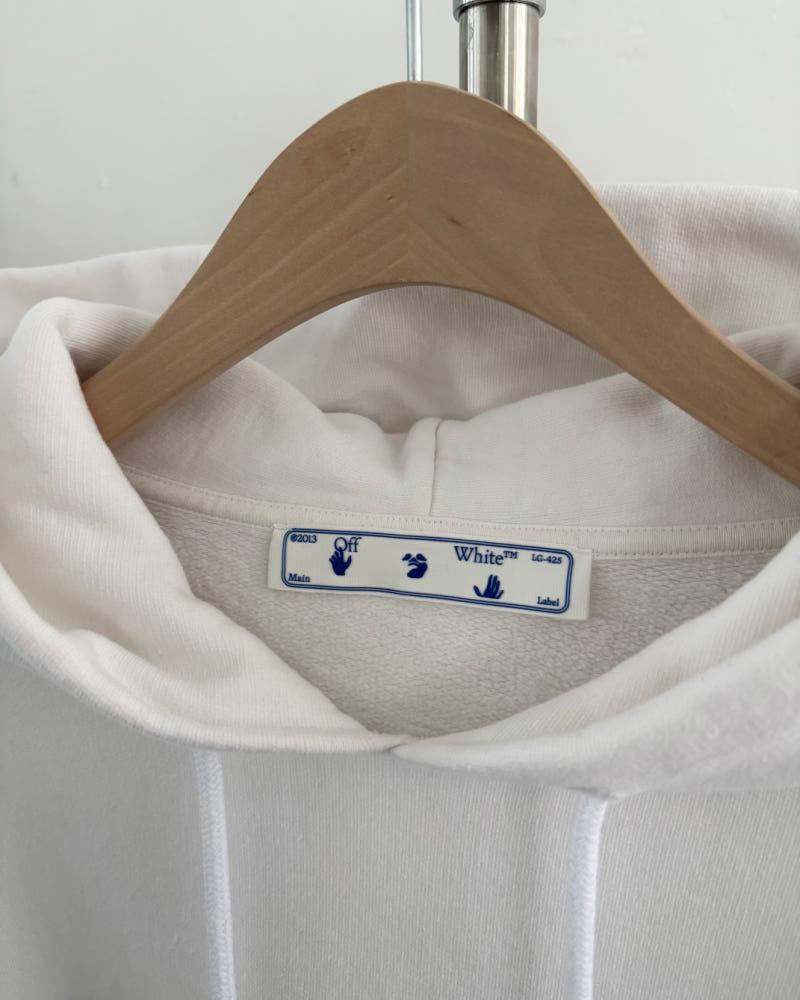 Off-White 오프화이트 화이트 버블 그래피티 후드티 7
