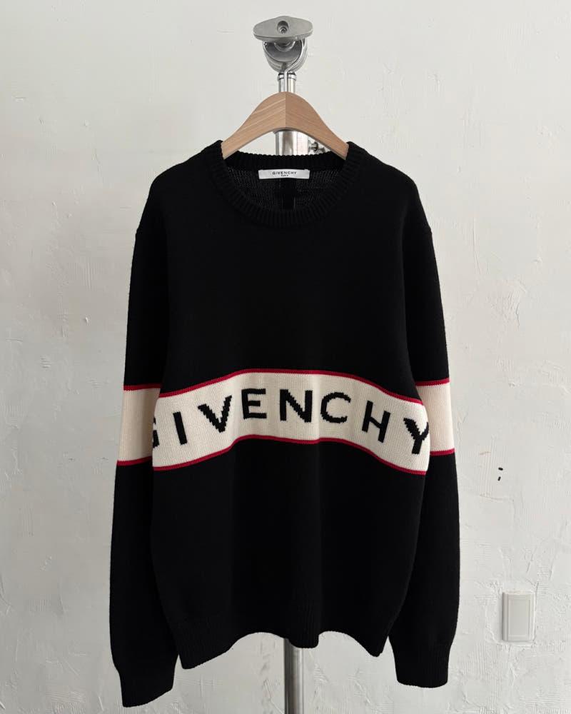 Givenchy 지방시 인타르시아 로고 울 니트 3