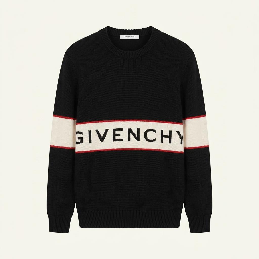 Givenchy 지방시 인타르시아 로고 울 니트 1