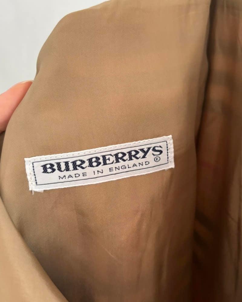 Burberry 버버리 베이지 노바체크 울 미디 스커트 6