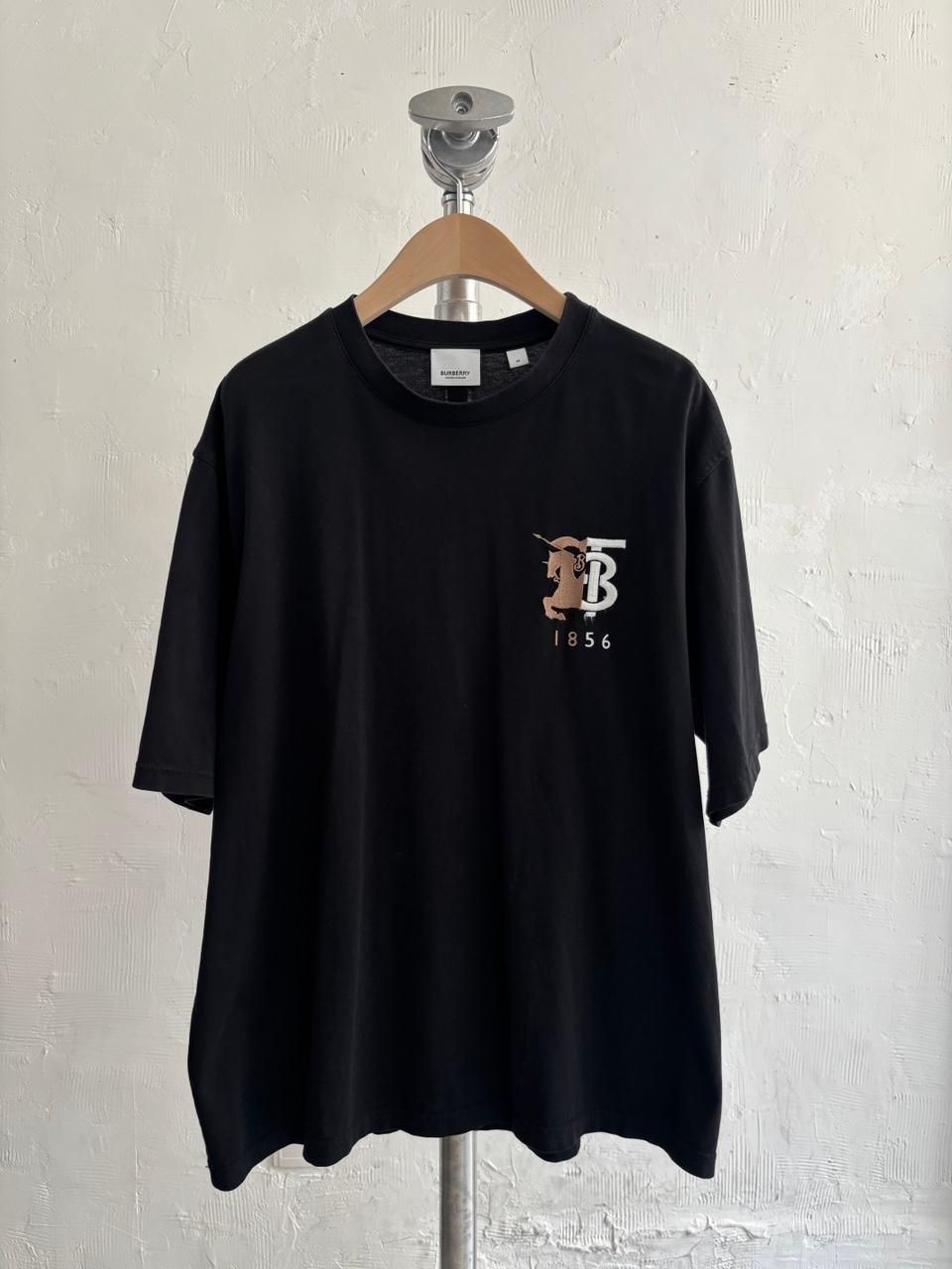 Burberry 버버리 20SS 신형 컨트라스트로고 그래픽 코튼 티셔츠 2