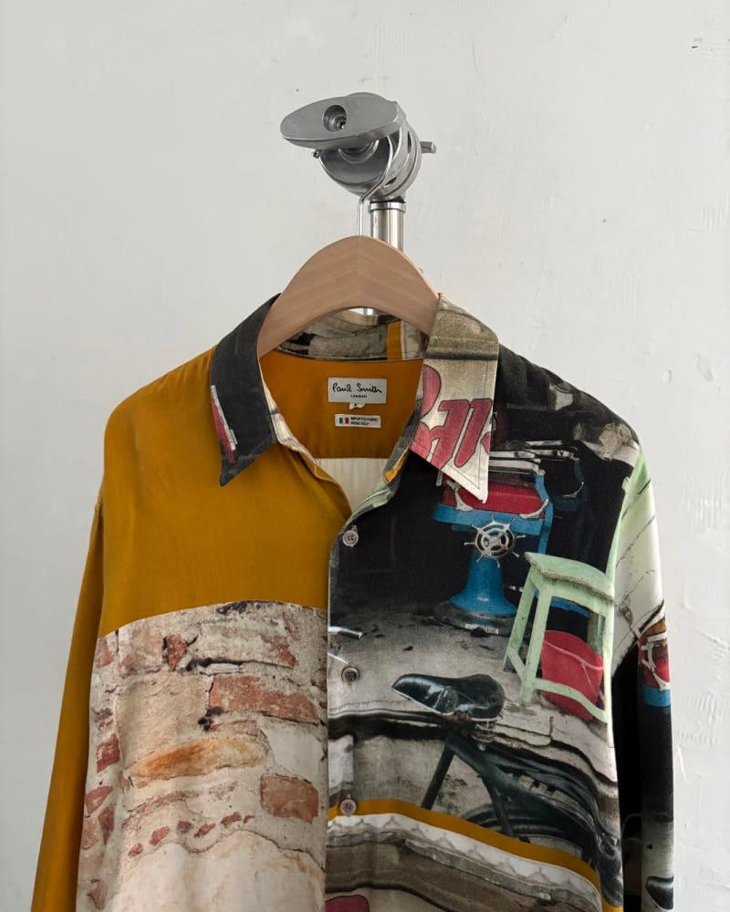 Paul Smith 폴 스미스 90’s 앱스트랙트 패턴 셔츠 4
