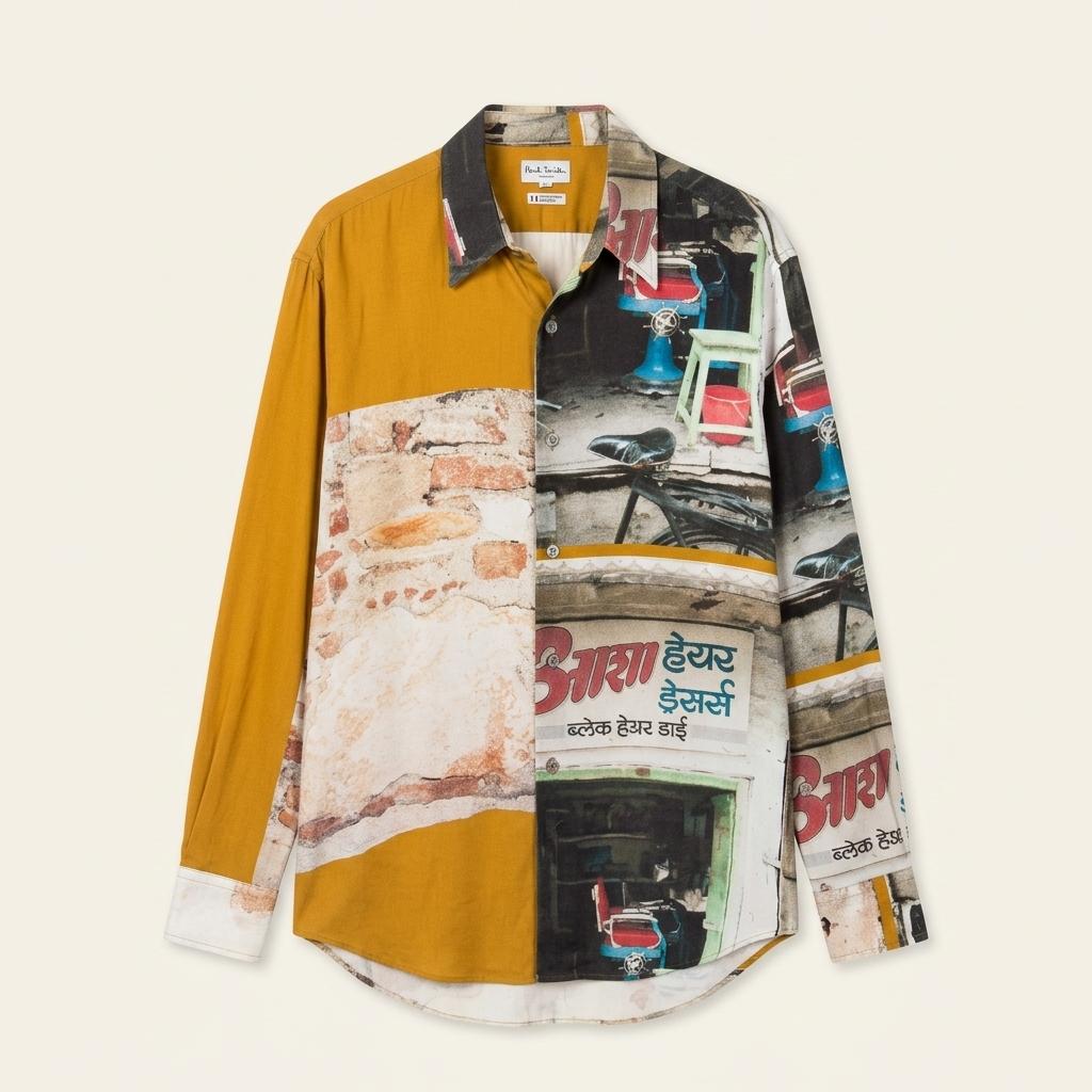 Paul Smith 폴 스미스 90’s 앱스트랙트 패턴 셔츠 1