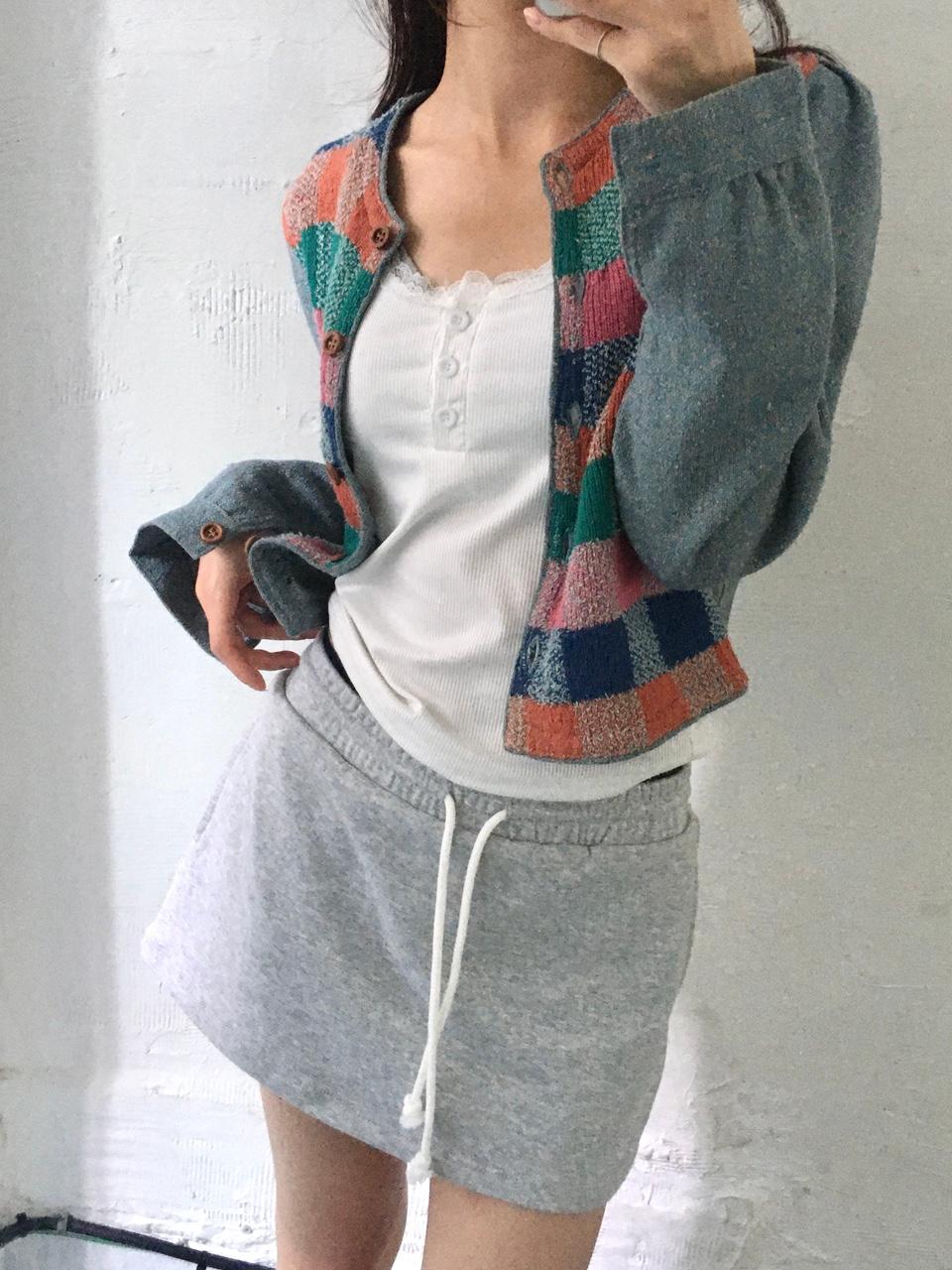 MISSONI 미쏘니 체크패턴 버튼 가디건 2