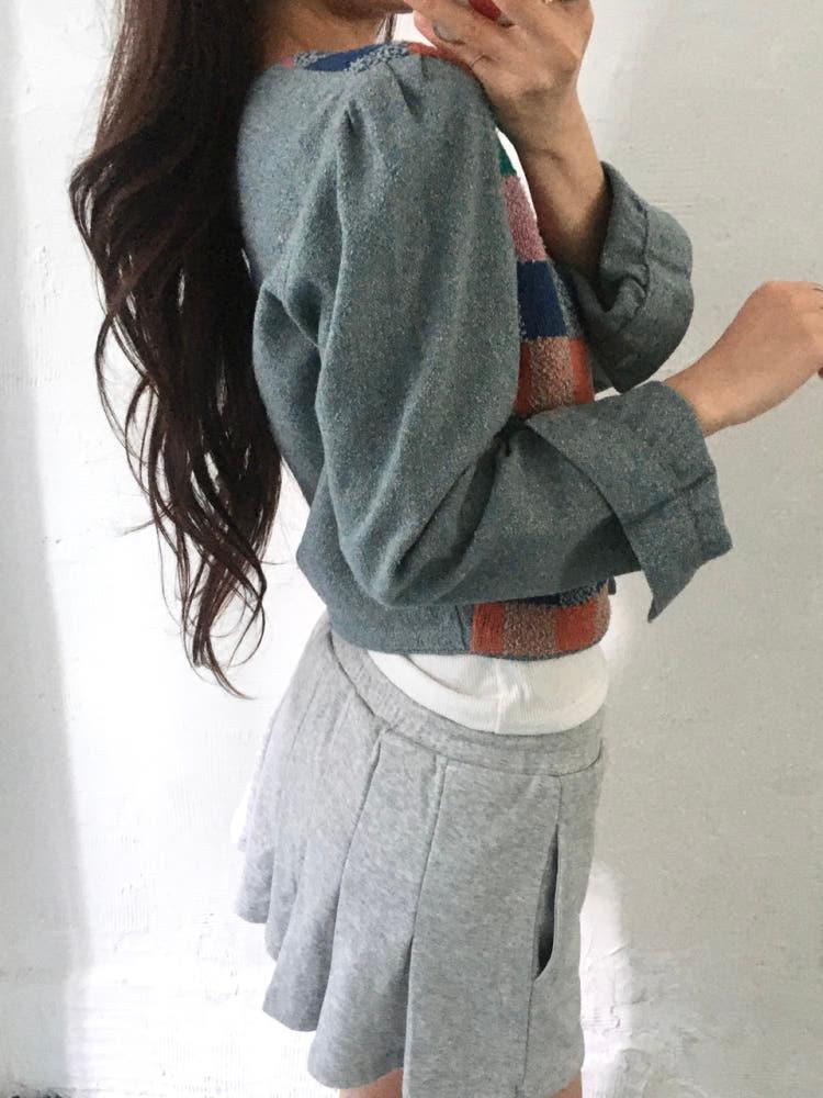 MISSONI 미쏘니 체크패턴 버튼 가디건 6