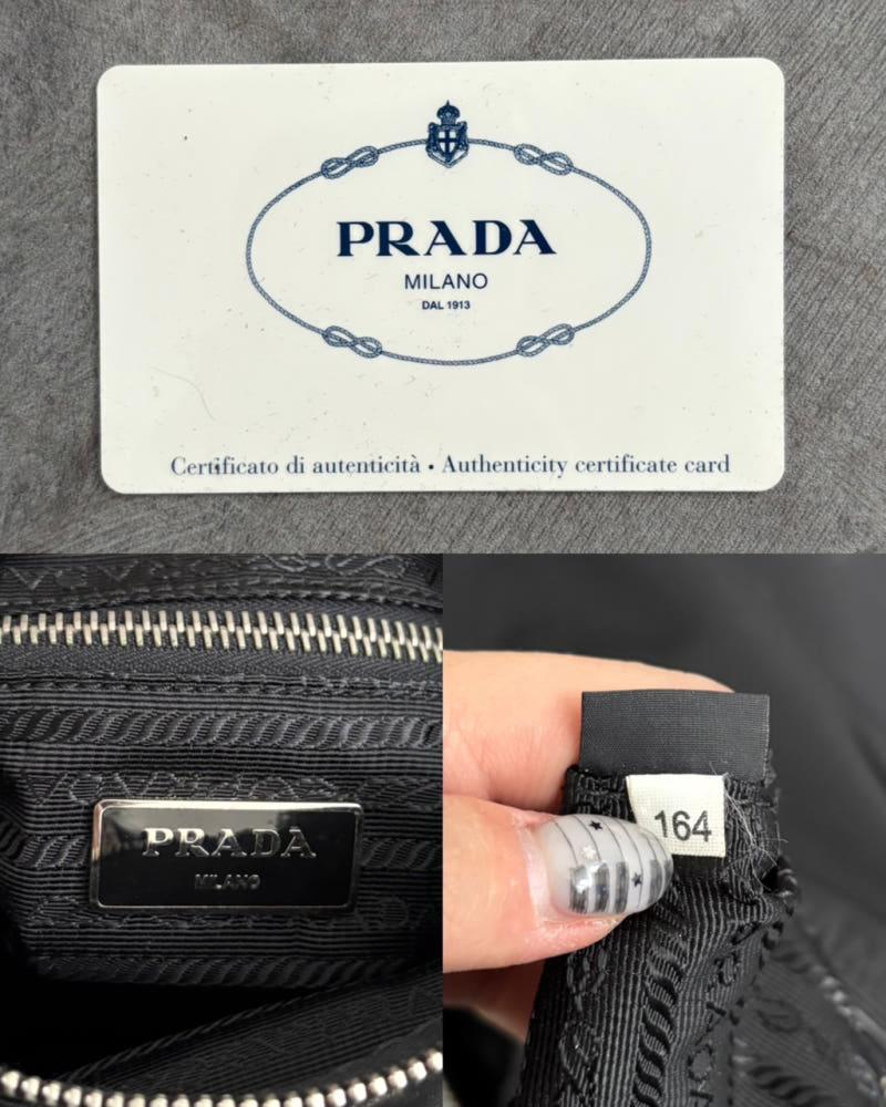 Prada 프라다 포코노 나일론 크로스백 8