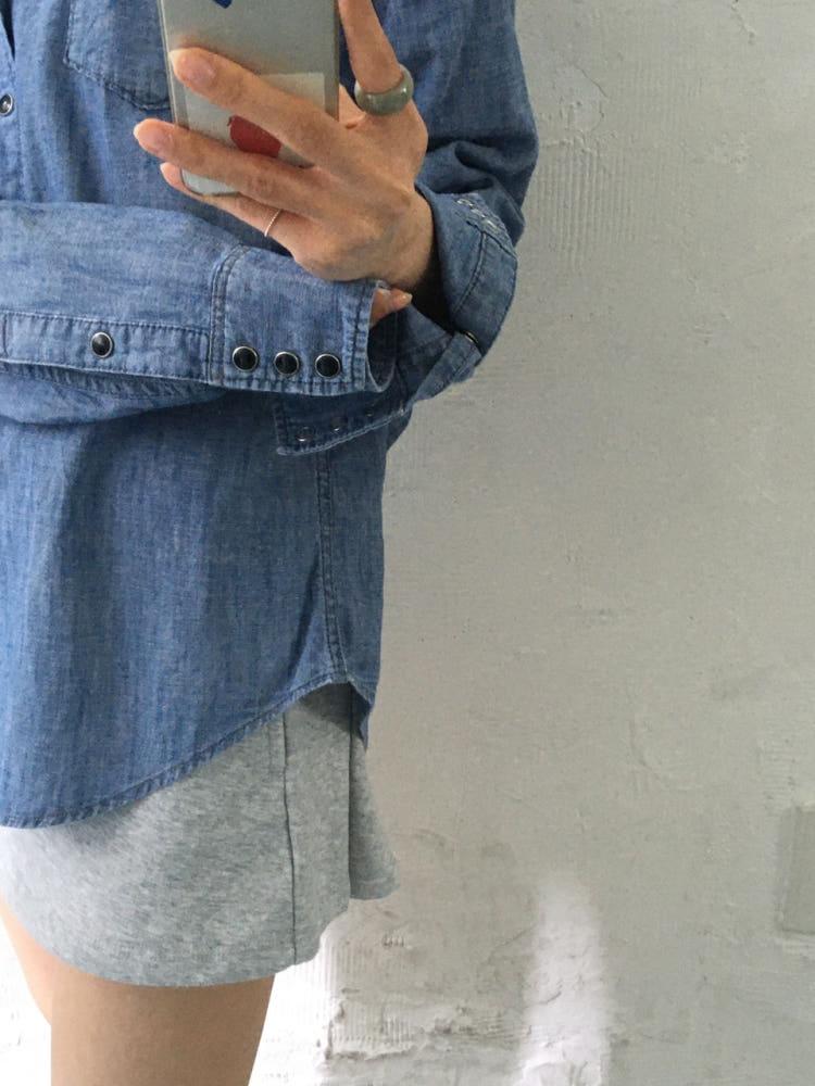 Saint Laurent 생로랑 데님 웨스턴 셔츠 5