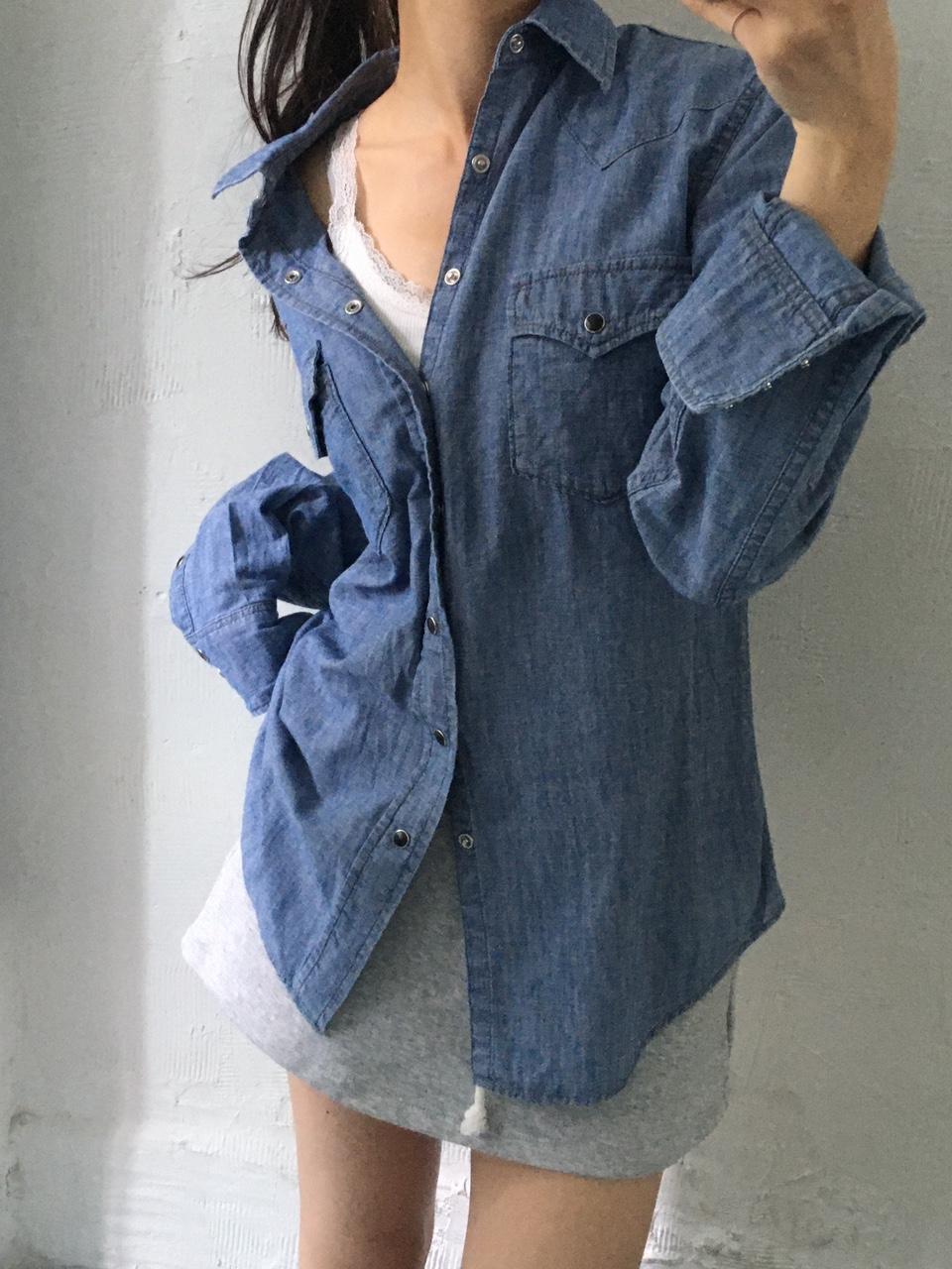 Saint Laurent 생로랑 데님 웨스턴 셔츠 2