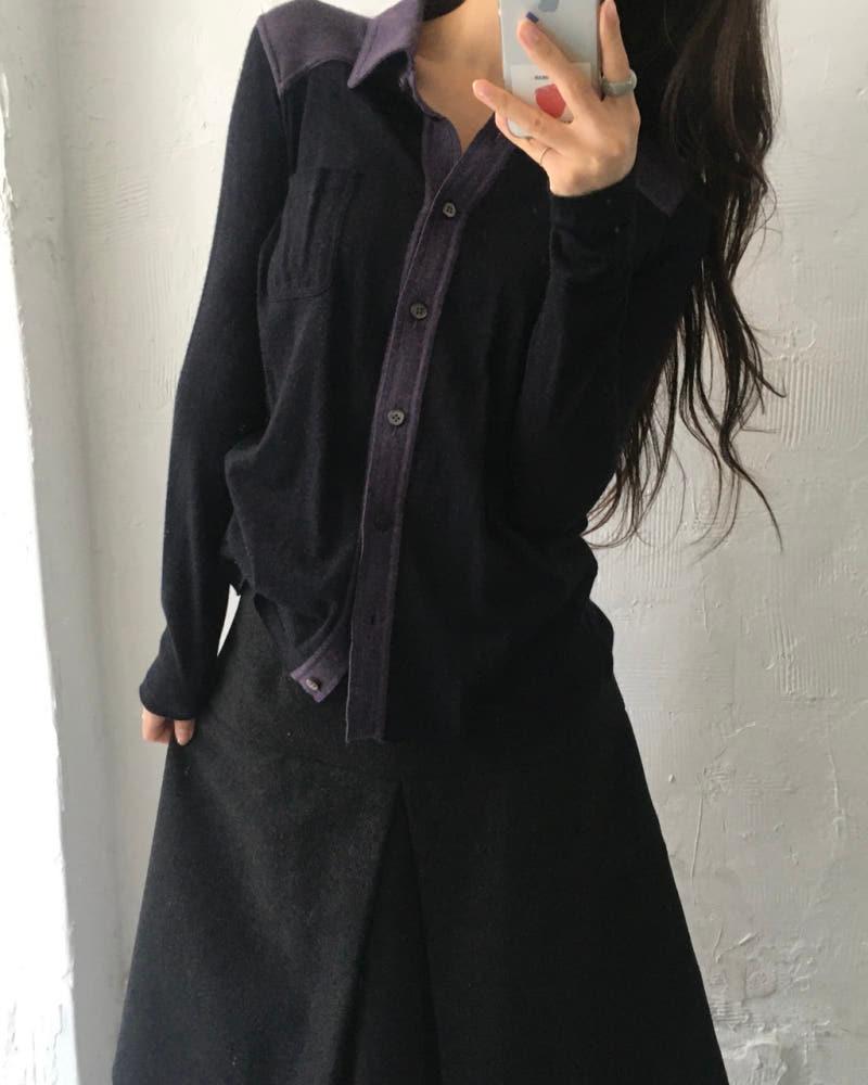 Prada 프라다 캐시미어 실크 카라 가디건 6