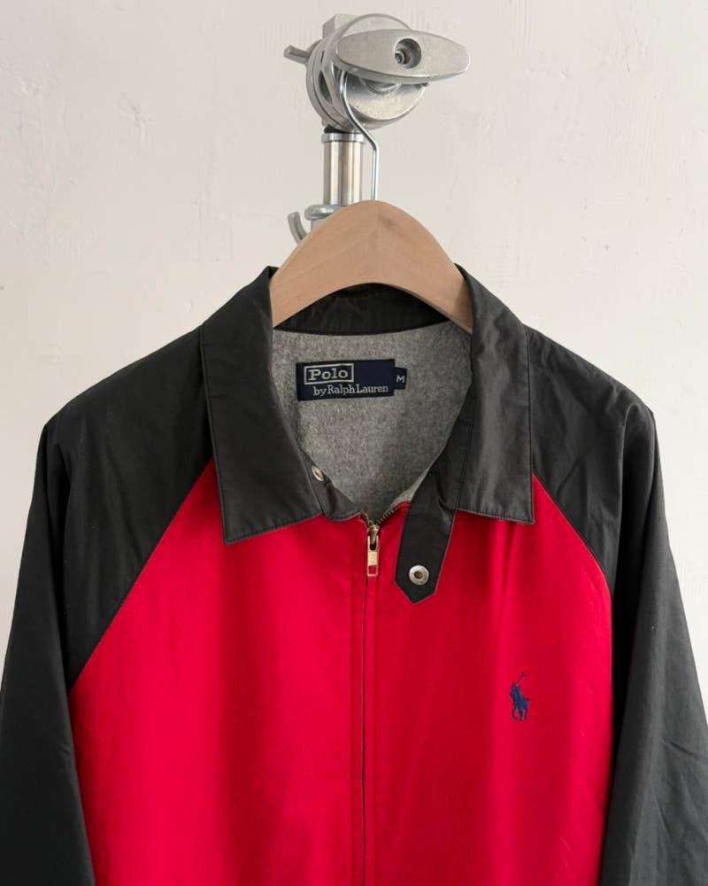 Polo 폴로 랄프로렌 90‘s 레드 투톤 헤링턴 자켓 4