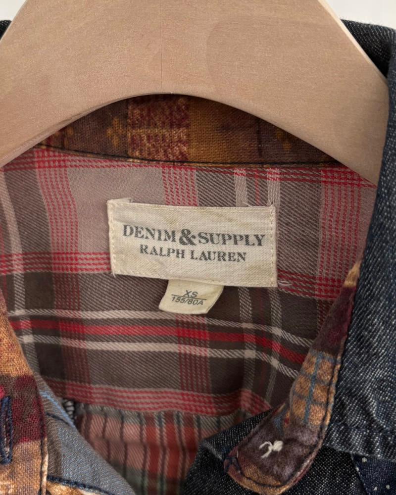 Denim & Supply 데님앤서플라이 패치워크 웨스턴 셔츠 5