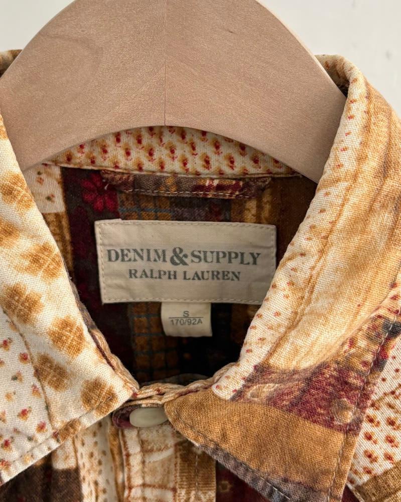 Denim & Supply 데님앤서플라이 베이지 패치워크 셔츠 5