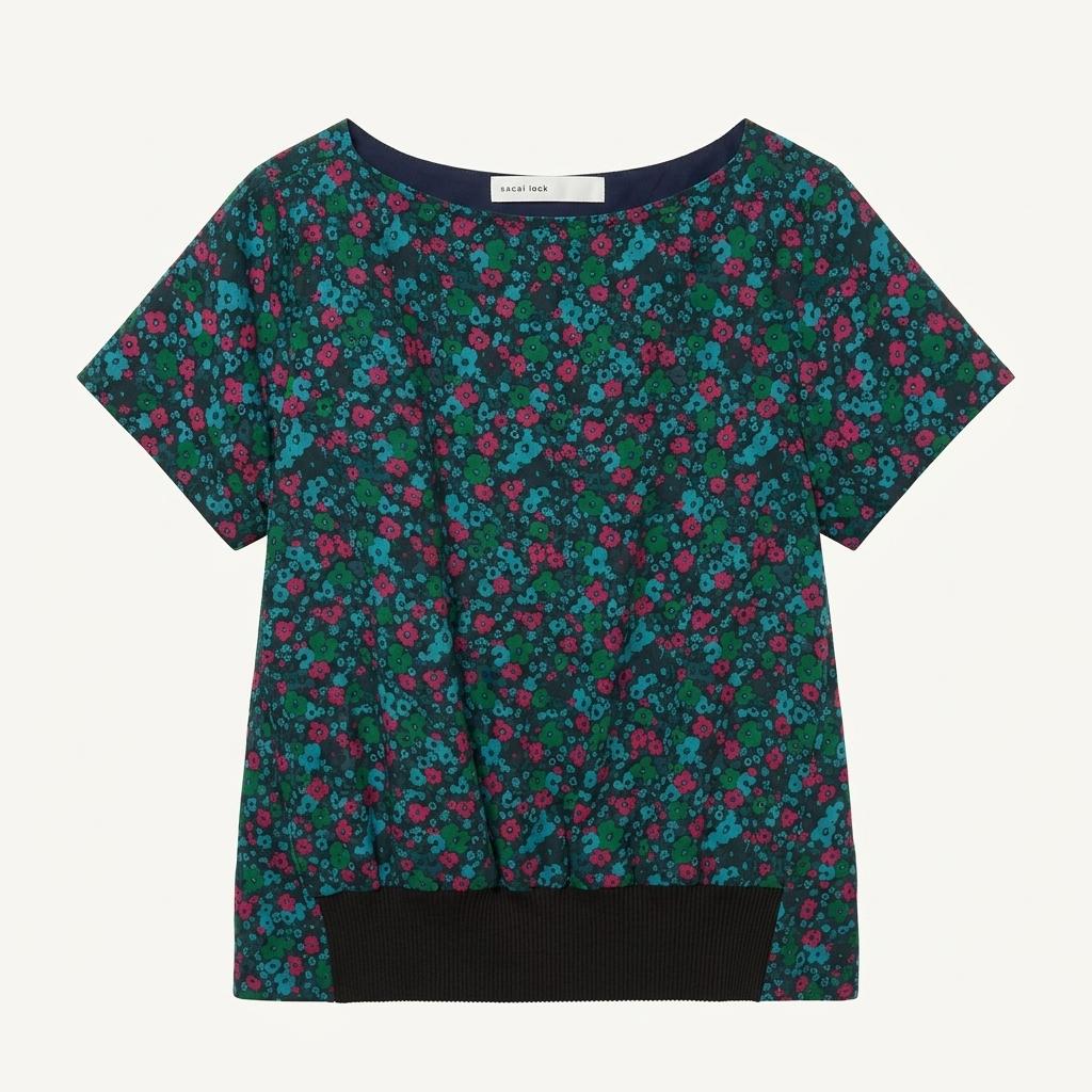 Sacai Luck 사카이 럭 플라워 블라우스 1