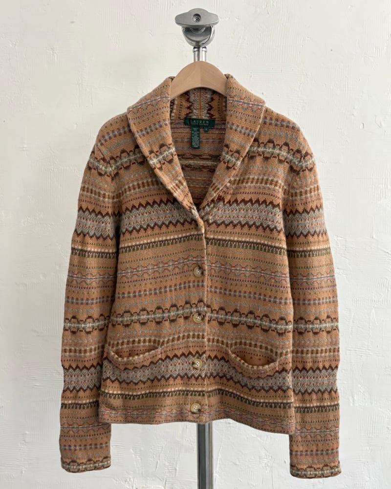 Ralph Lauren 랄프로렌 페어아일 숄칼라 가디건 3