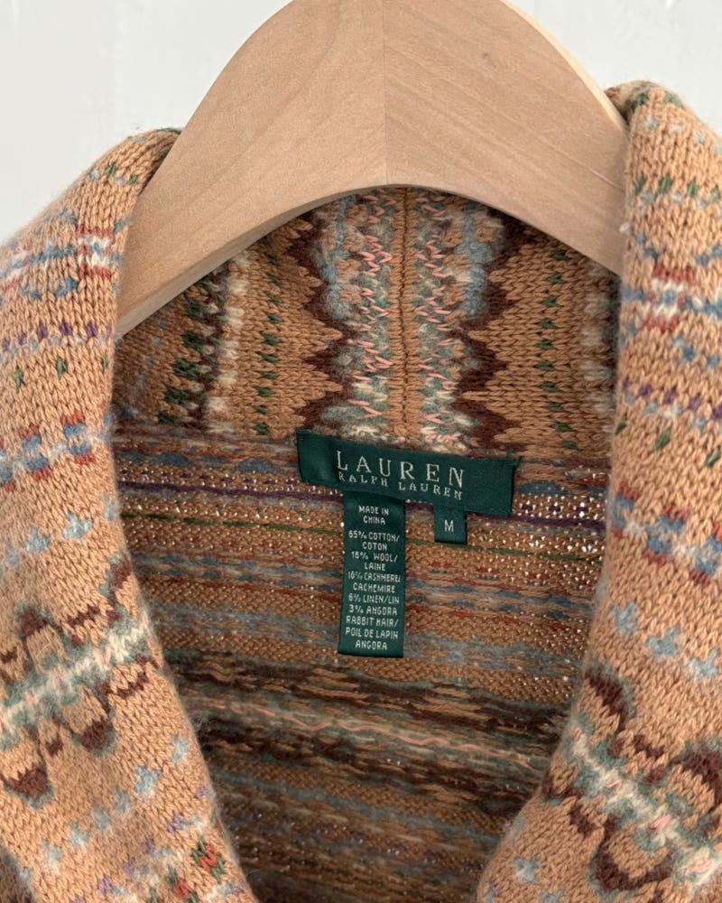 Ralph Lauren 랄프로렌 페어아일 숄칼라 가디건 5