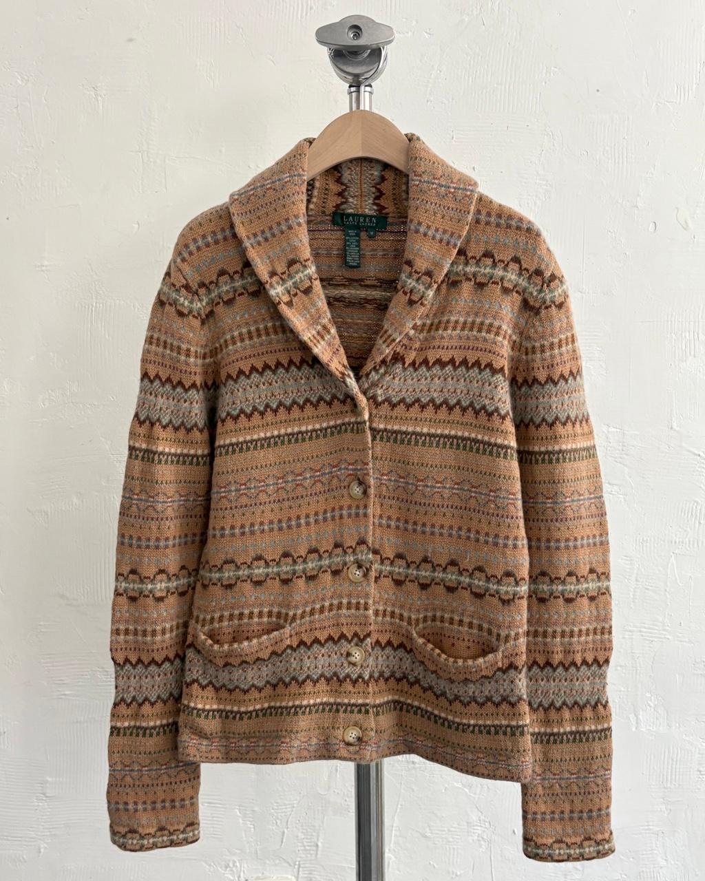 Ralph Lauren 랄프로렌 페어아일 숄칼라 가디건 2