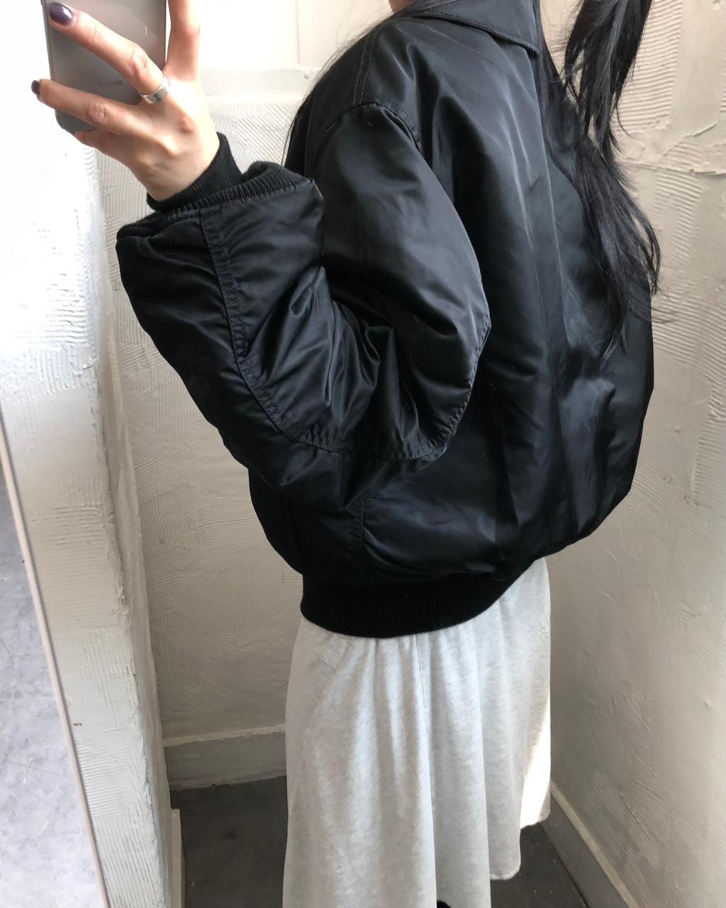 Alpha Industries 알파 인더스트리 CWU-45 자켓 블랙컬러 2