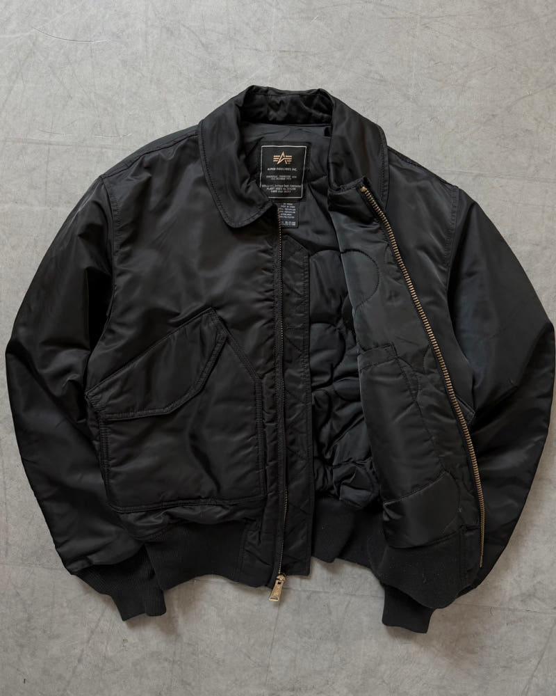 Alpha Industries 알파 인더스트리 CWU-45 자켓 블랙컬러 5