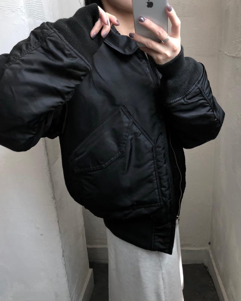 Alpha Industries 알파 인더스트리 CWU-45 자켓 블랙컬러 4