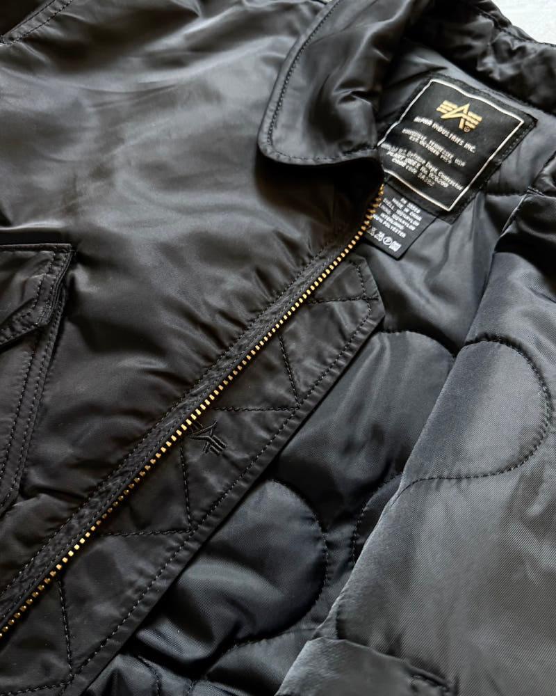 Alpha Industries 알파 인더스트리 CWU-45 자켓 블랙컬러 8