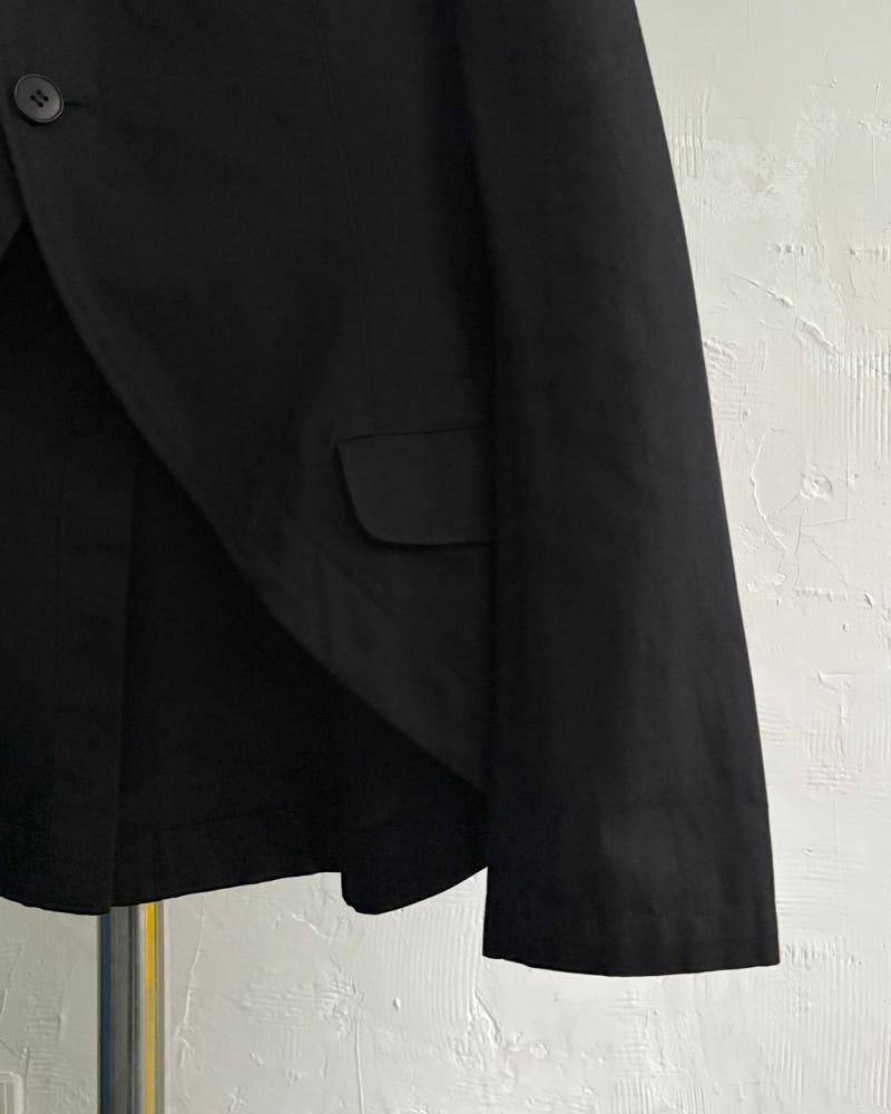 Yohji Yamamoto 요지야마모토 블랙 크롭 블레이저 자켓 5
