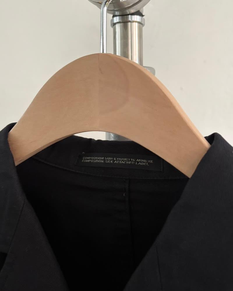 Yohji Yamamoto 요지야마모토 블랙 크롭 블레이저 자켓 7