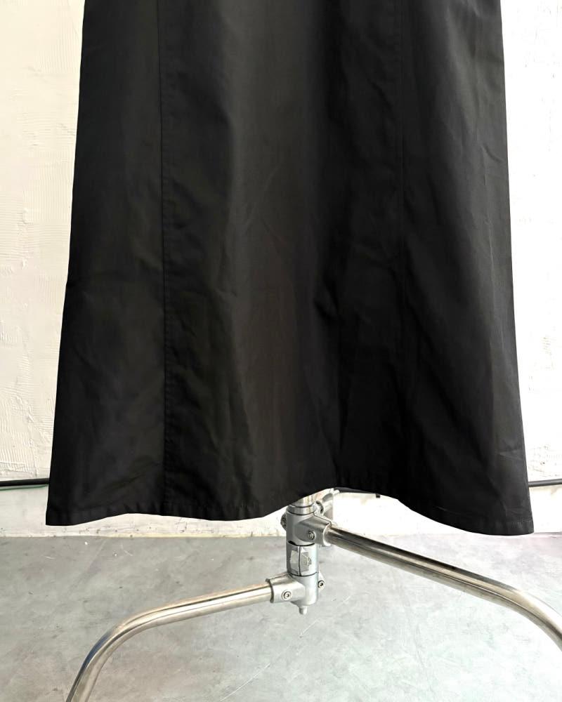 Yohji Yamamoto 요지야마모토 블랙 카라 슬리브리스 롱 원피스 8