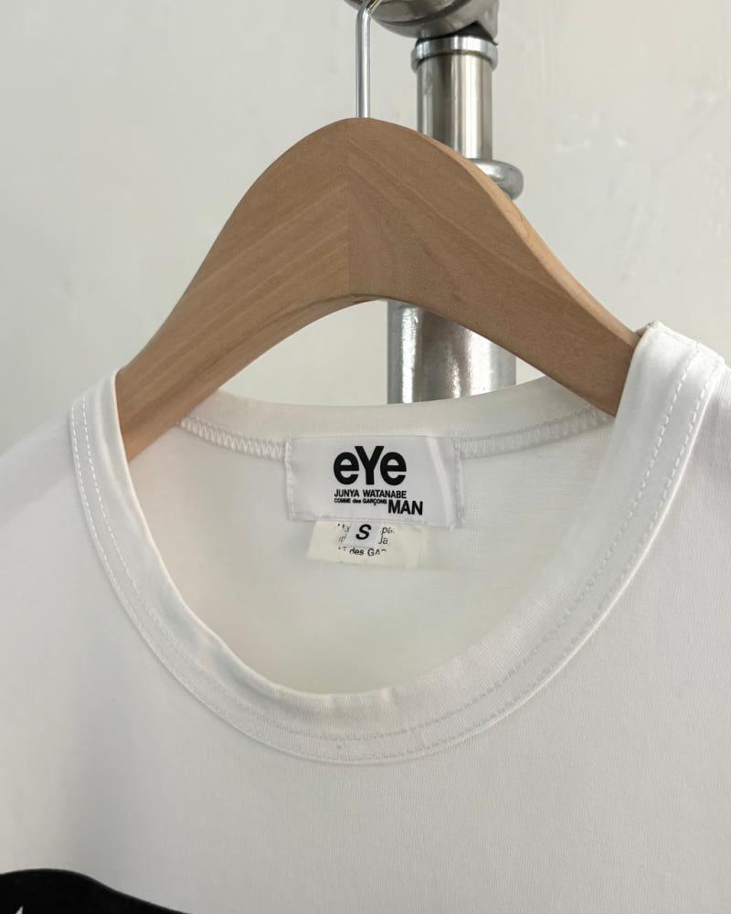 Junya Watanabe Man 준야 와타나베 맨 화이트 컬러 프린팅 티셔츠 5