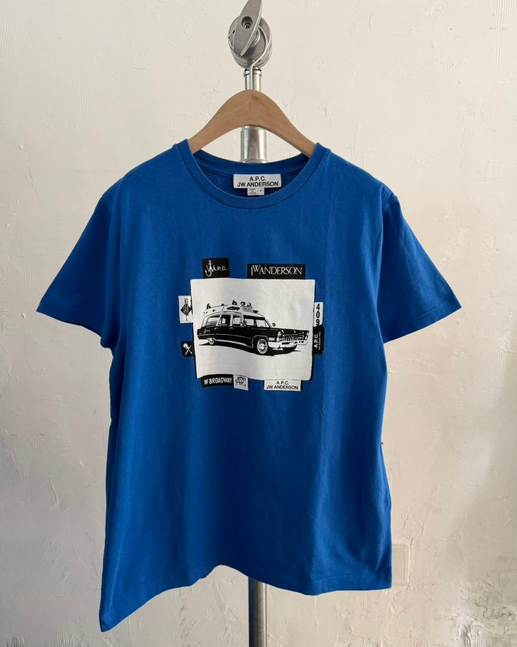 A.P.C. x JW ANDERSON 아페쎄 x JW엔더슨 카 프린팅로고 코튼 티셔츠 2