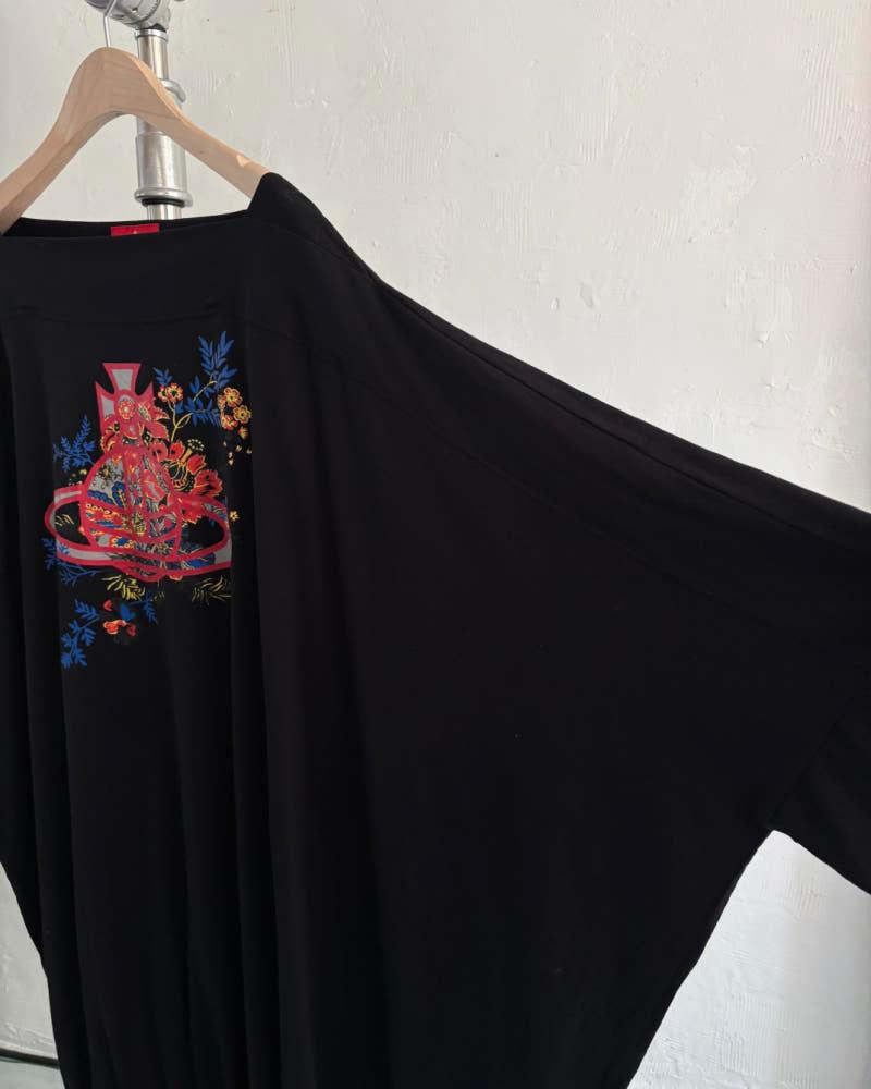 VivienneWestwoodRedLabel 비비안웨스트우드 레드라벨 로고 프린팅 원피스 8