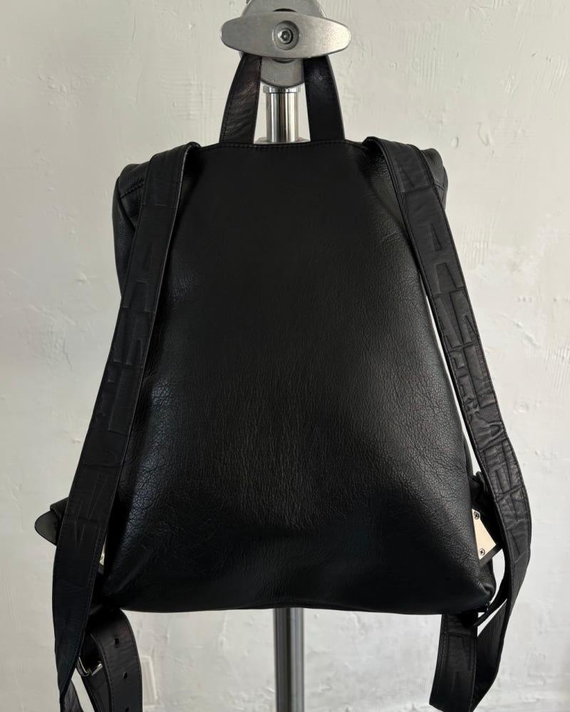 Vivienne Westwood 비비안웨스트우드 앵글로매니아 블랙 레더 백팩 5