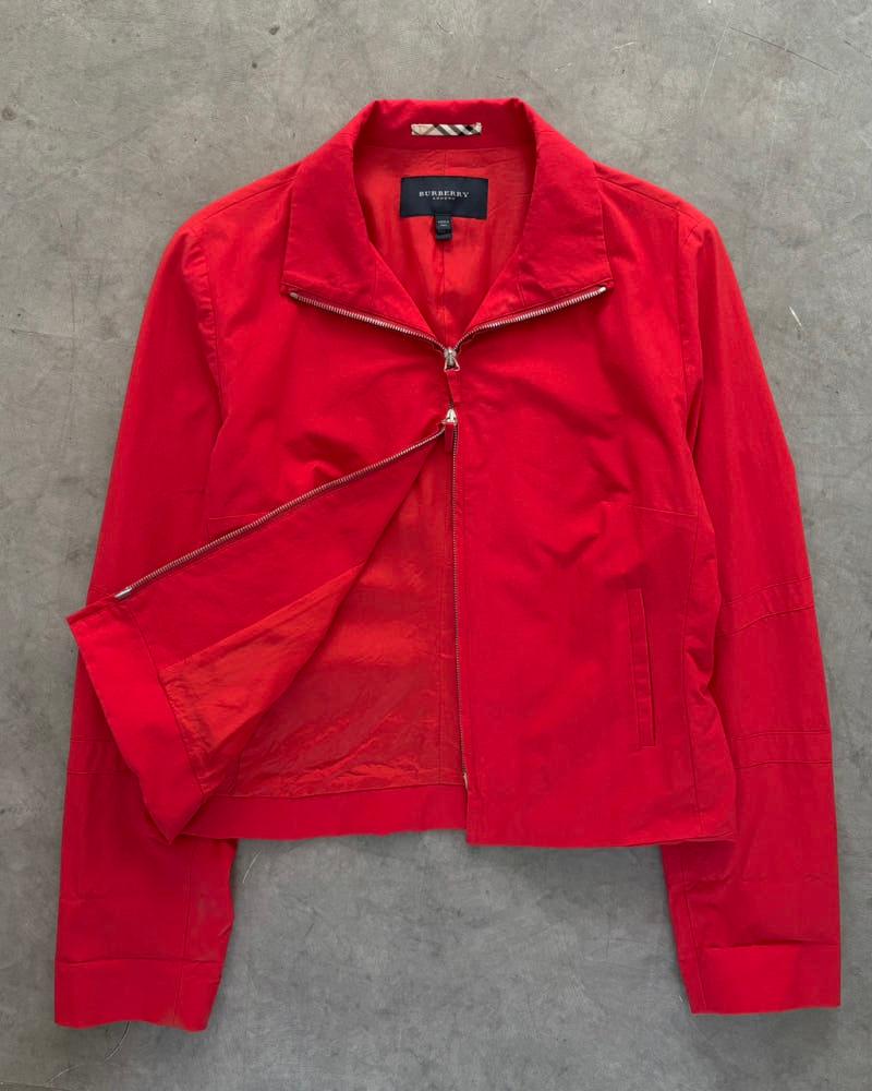 Burberry 버버리 런던 레드 집업 자켓 4