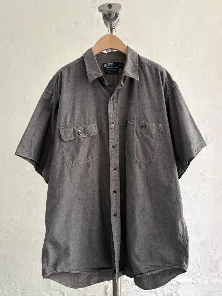Polo 폴로랄프로렌 00‘s 차콜 던가리 워크 셔츠 3