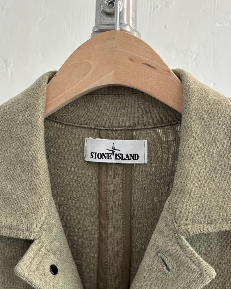 Stone Island 스톤아일랜드 올리브 그린 컬러 카라 필드 자켓 5