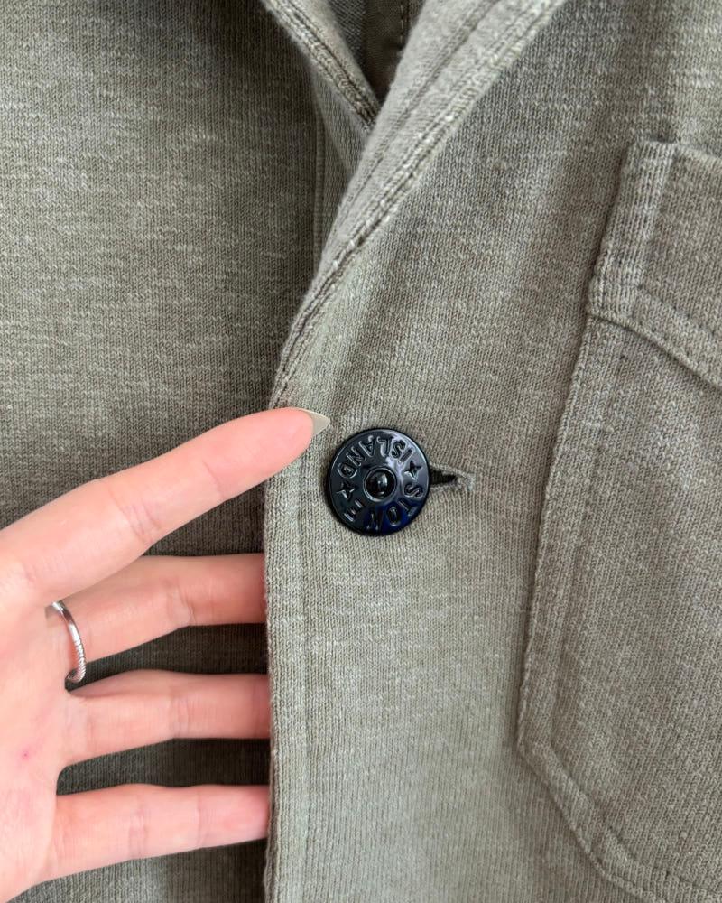 Stone Island 스톤아일랜드 올리브 그린 컬러 카라 필드 자켓 6