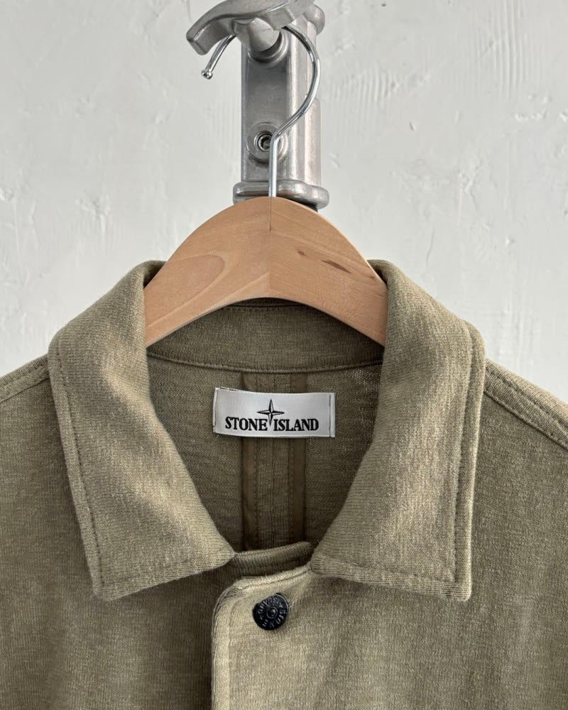 Stone Island 스톤아일랜드 올리브 그린 컬러 카라 필드 자켓 8