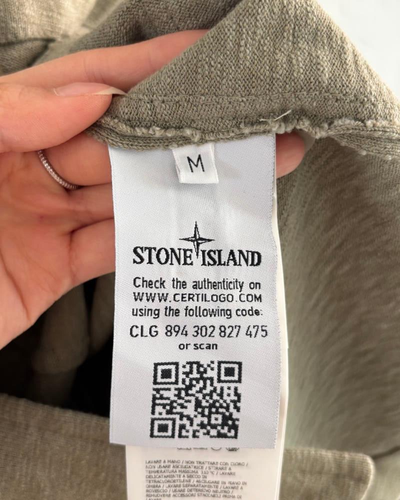 Stone Island 스톤아일랜드 올리브 그린 컬러 카라 필드 자켓 10