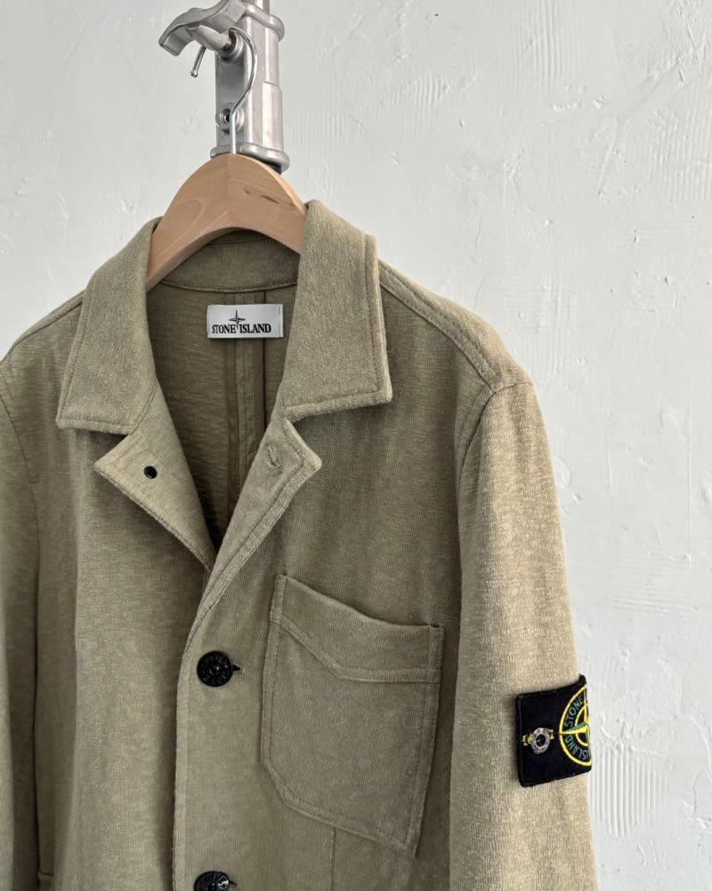 Stone Island 스톤아일랜드 올리브 그린 컬러 카라 필드 자켓 4