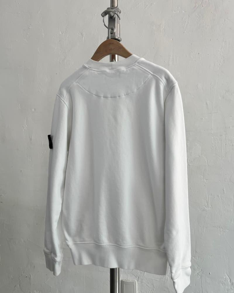 Stone Island 스톤아일랜드 화이트 컬러 와펜 맨투맨 7