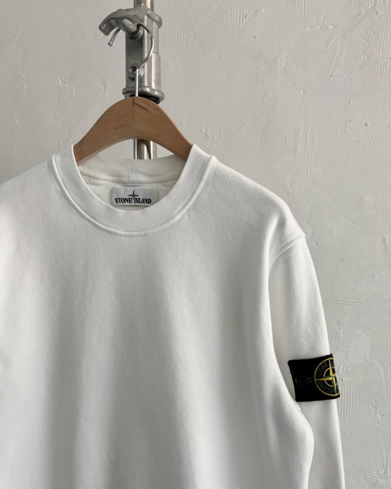 Stone Island 스톤아일랜드 화이트 컬러 와펜 맨투맨 4